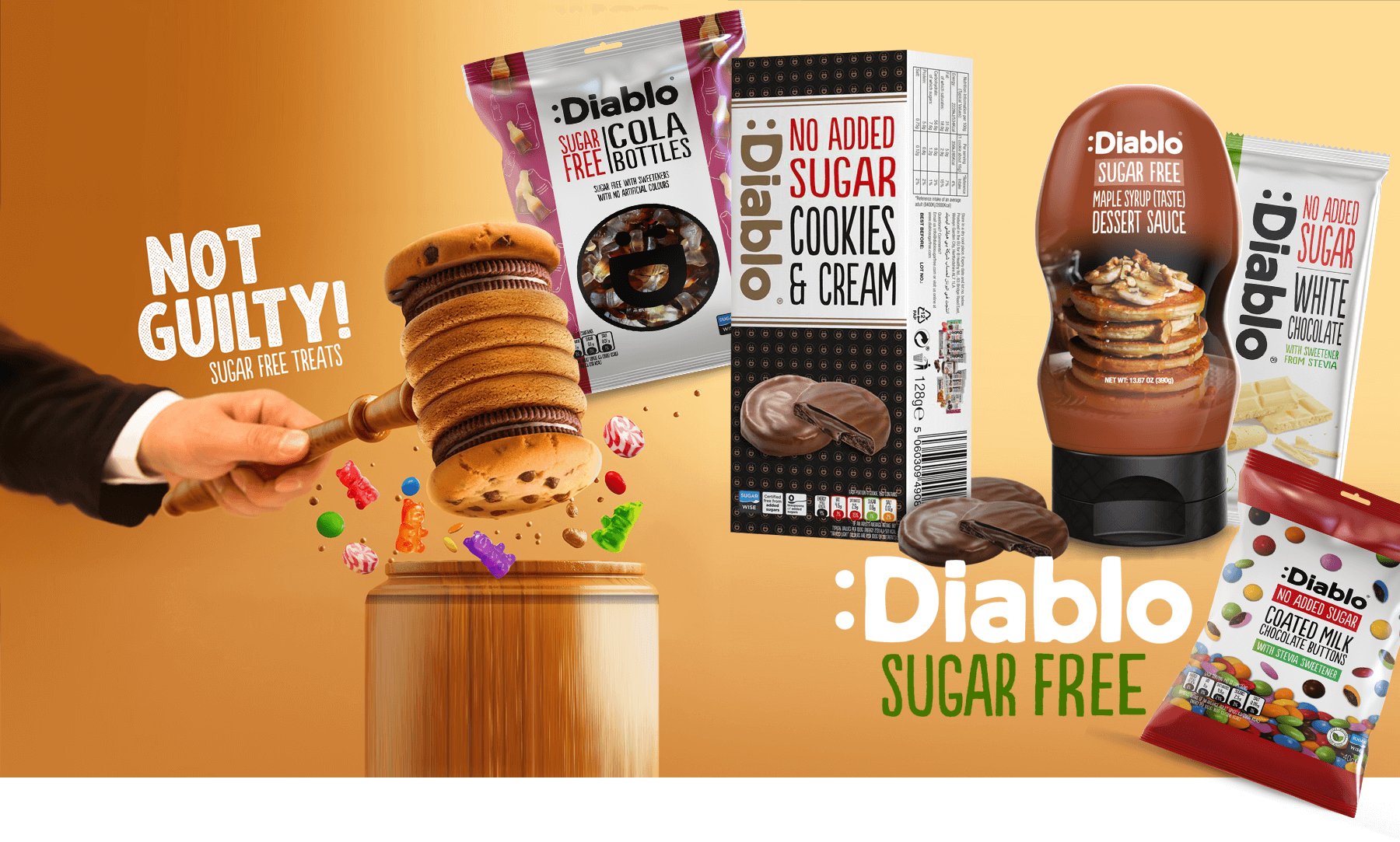 Prova Diablos kalorisnåla delikatesser