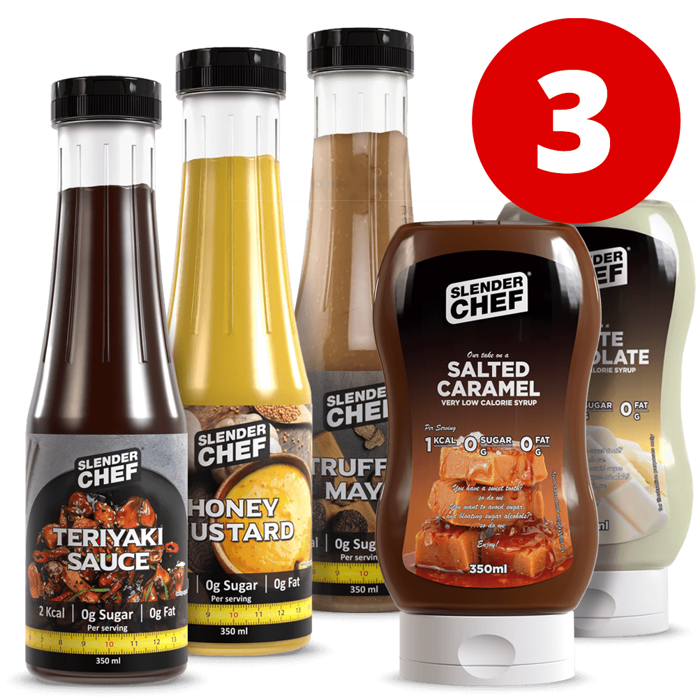 3 Mixed Slender Chef (Topping, Dressing & Sauce)
