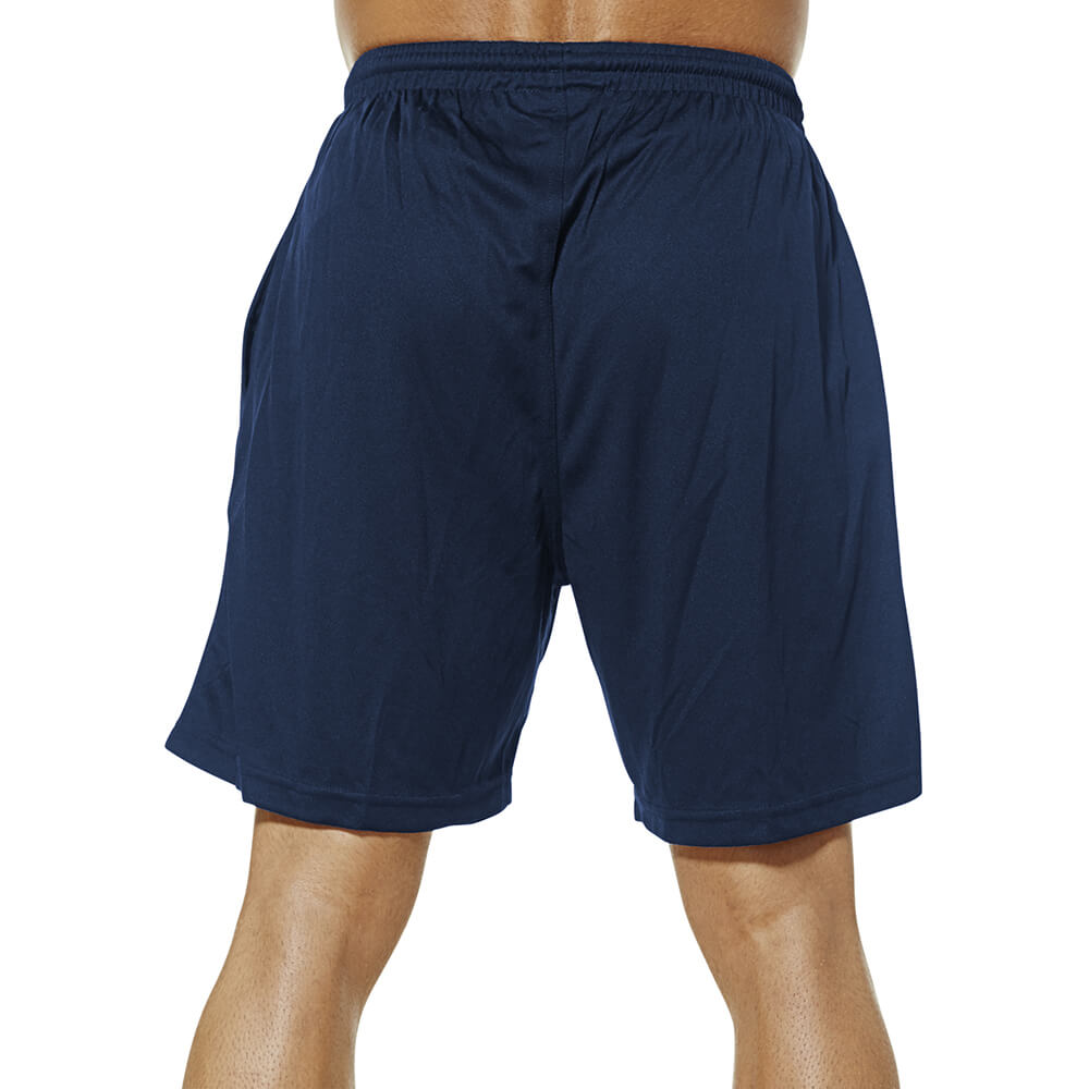 Skull Mesh Shorts - Navy
