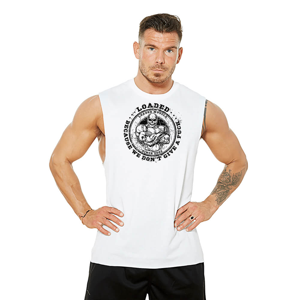 We Don't Give A Fuck SL Tee - White