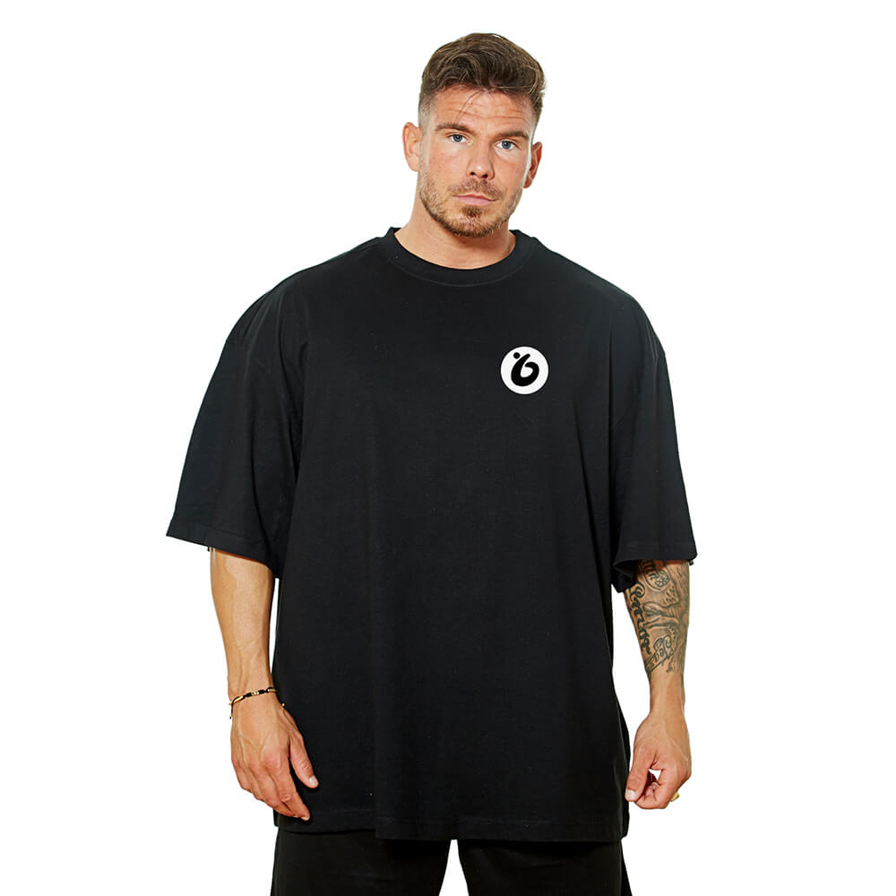 Loaded Favicon Oversize Tee - Black