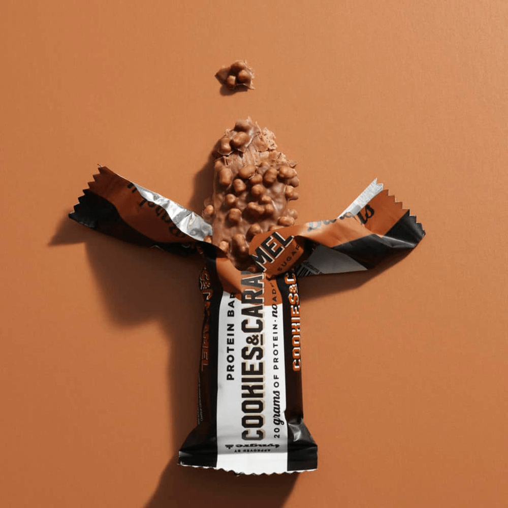 Barebells Protein Bar Cookies & Caramel - 55g.
