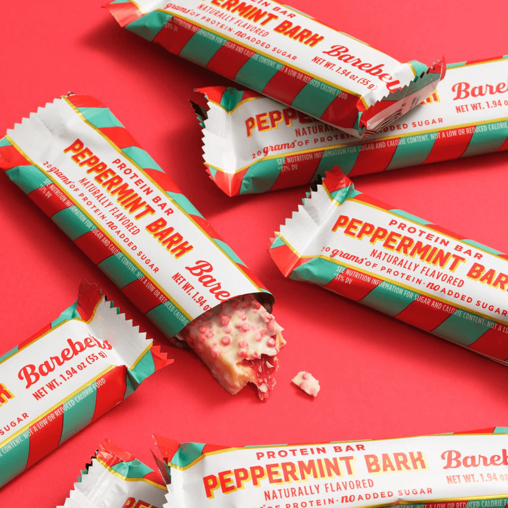 Barebells Protein Bar Peppermint Bark - 10x55g.