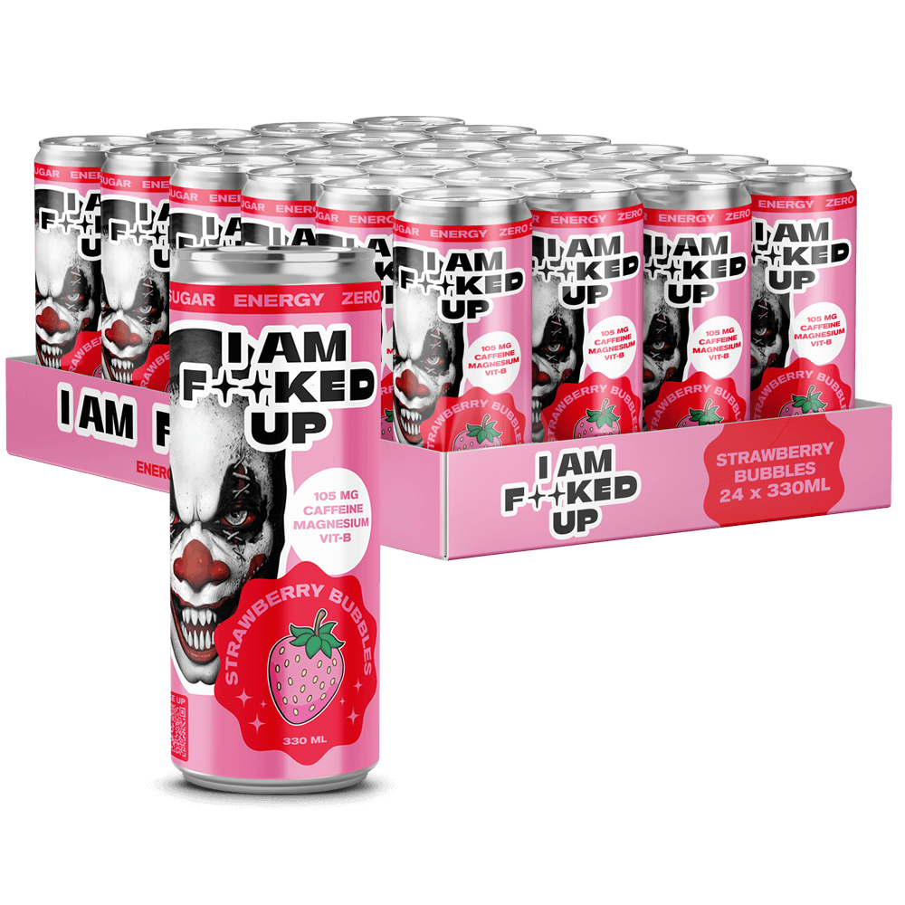 I Am Fucked Up Strawberry Bubbles - 330ml.