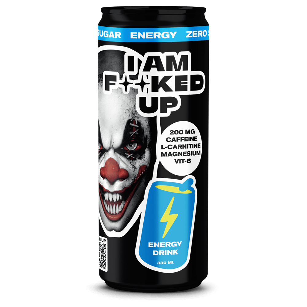 I Am Fucked Up Energy Drink - 24x330ml.