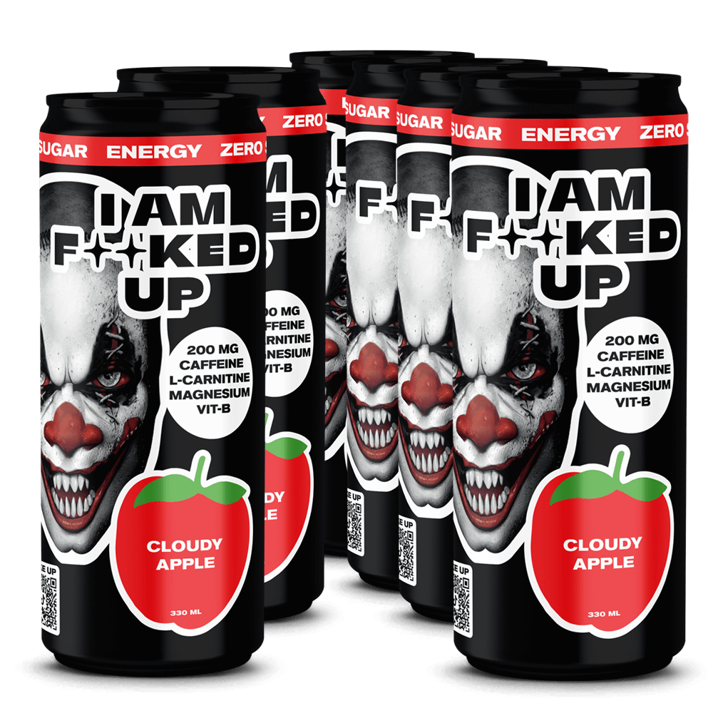 I Am Fucked Up Drink Cloudy Apple - 6x330ml.