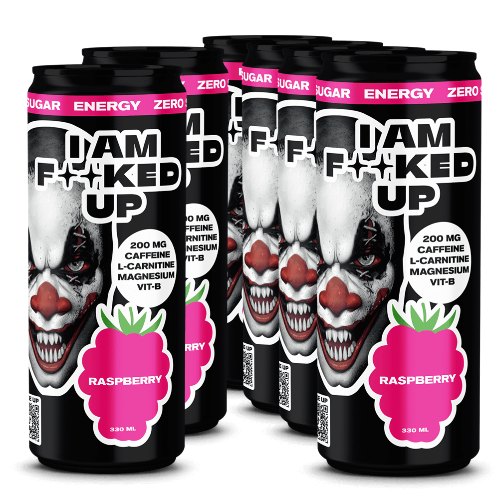 I Am Fucked Up Drink Raspberry - 330ml.