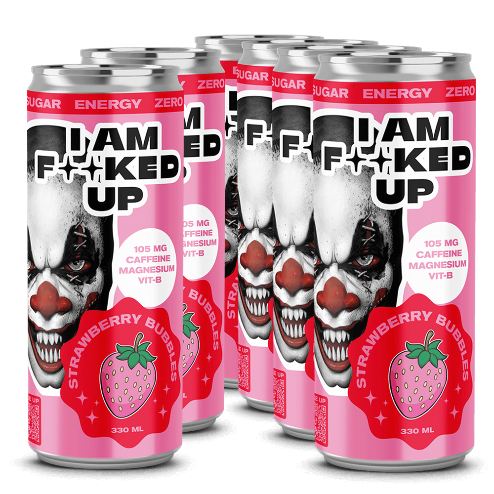 I Am Fucked Up Strawberry Bubbles - 330ml.
