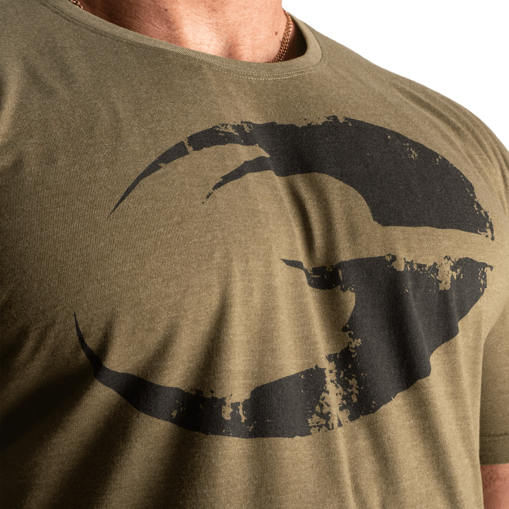 Cadet Tee - Army Green Melange