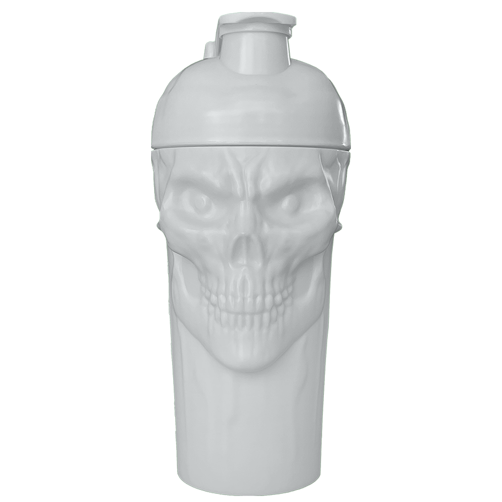 The Curse Skull Shaker 700ml. - Light Grey