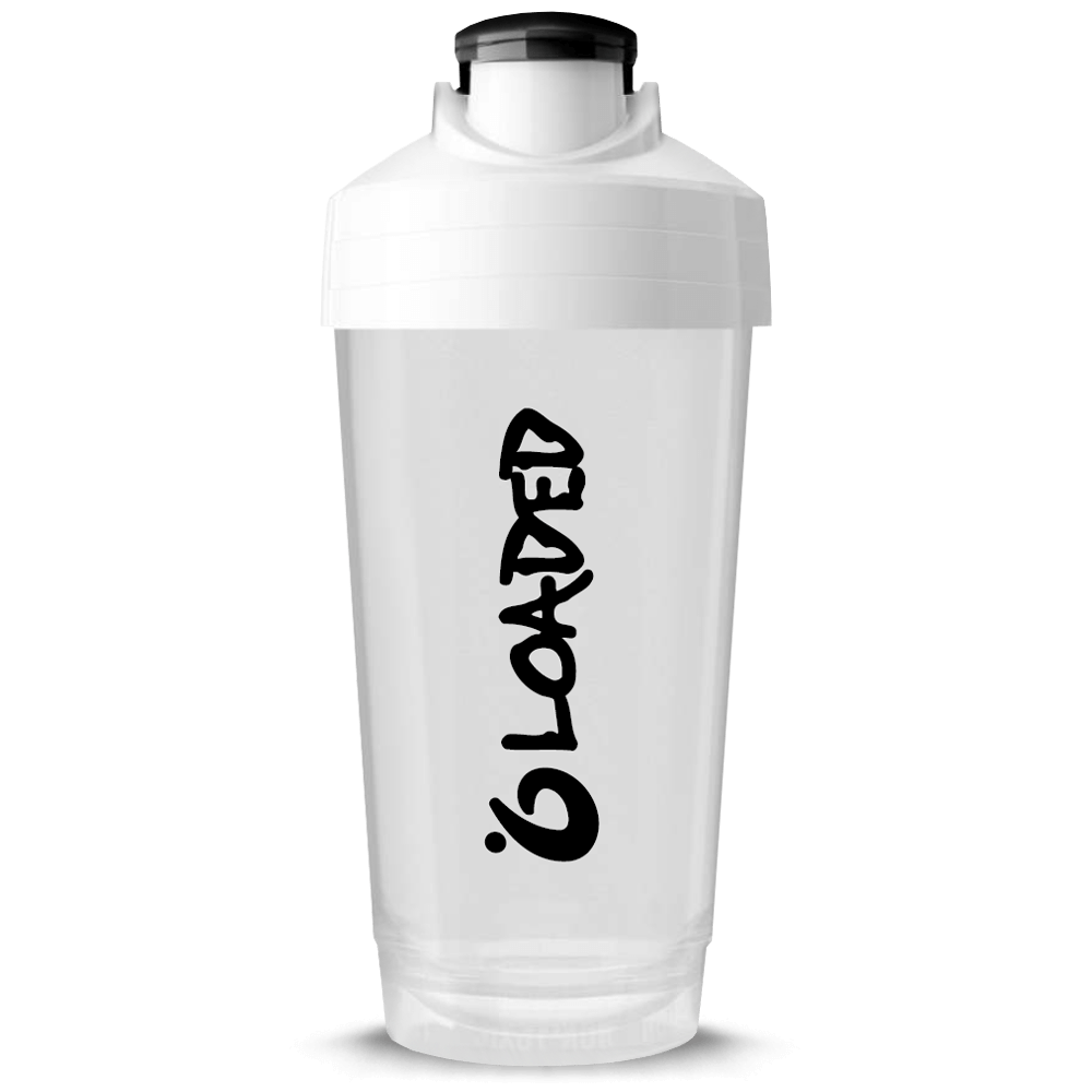 Loaded Shaker 700ml. - White/Black