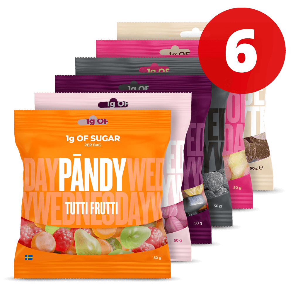 Pändy Candy Mixed - 6x50g.