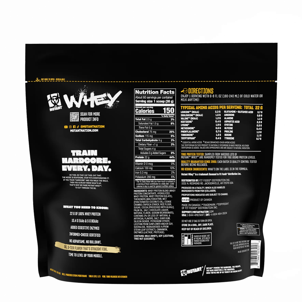 Mutant Whey - 3x2270g.