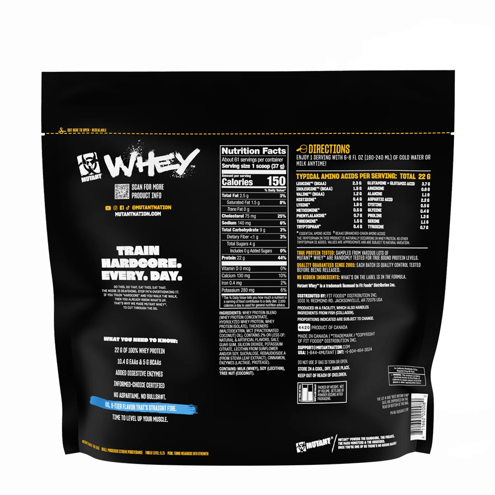 Mutant Whey - 3x2270g.