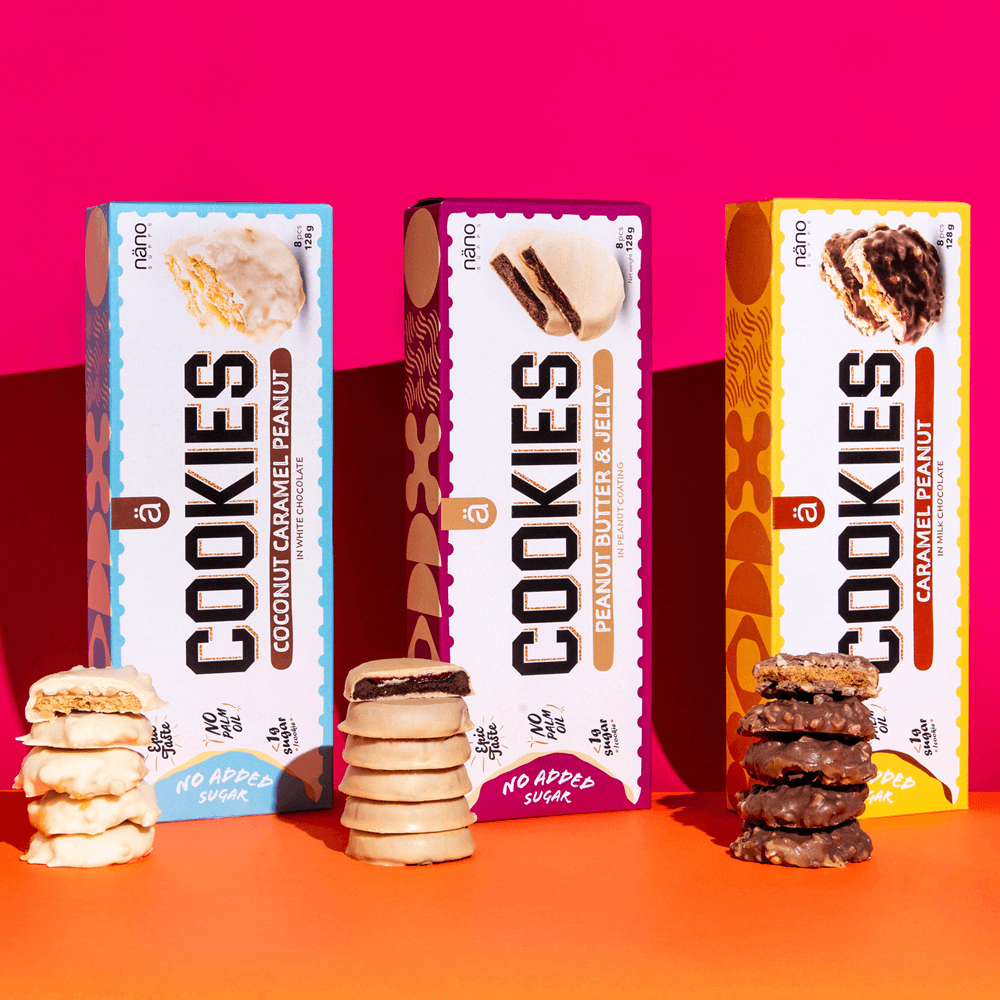 Mixed Näno Cookies - 48x16g.