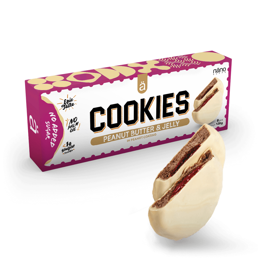 Mixed Näno Cookies - 48x16g.