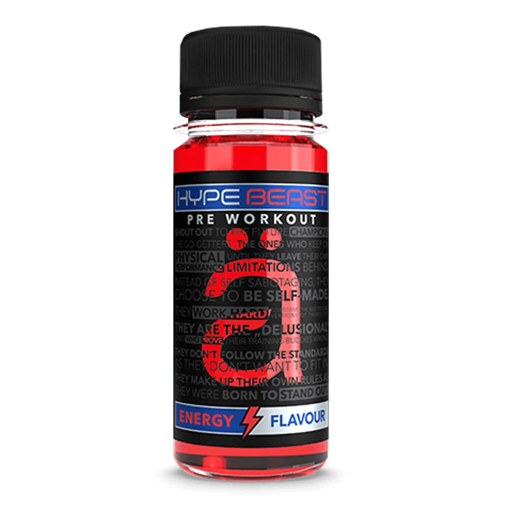 HypeBeast Pre-Workout Shot Energy Drink - 60ml.