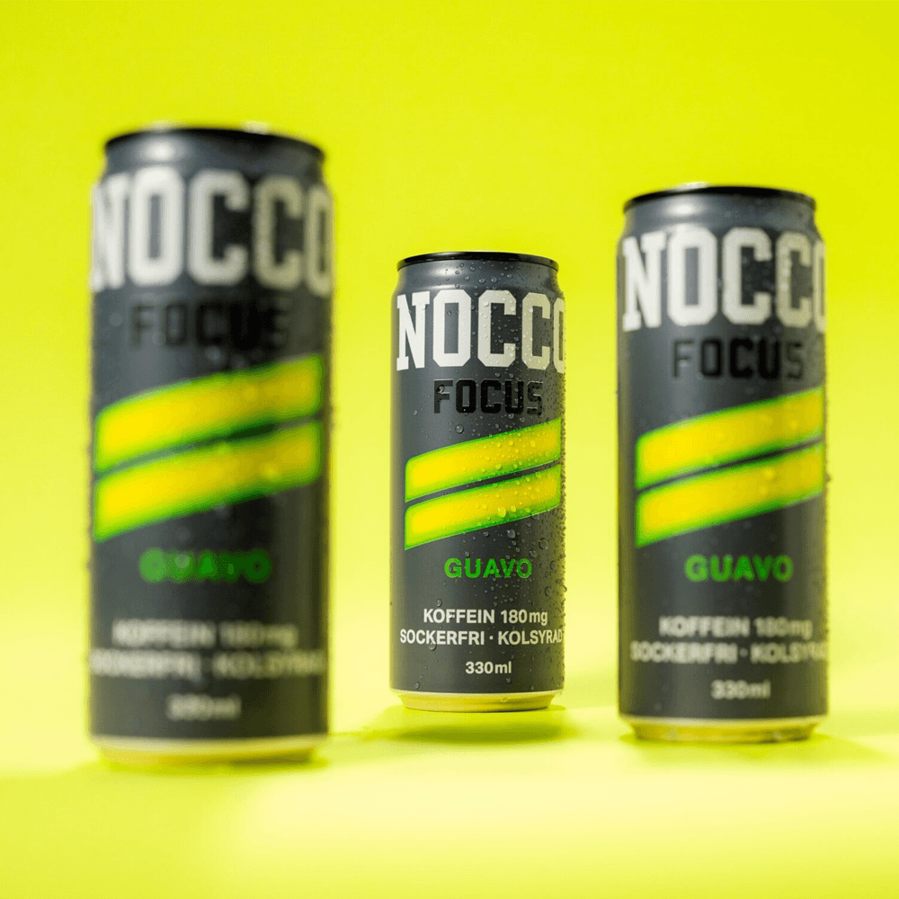 NOCCO Focus Guavo - 330ml. (inkl. SE pant)
