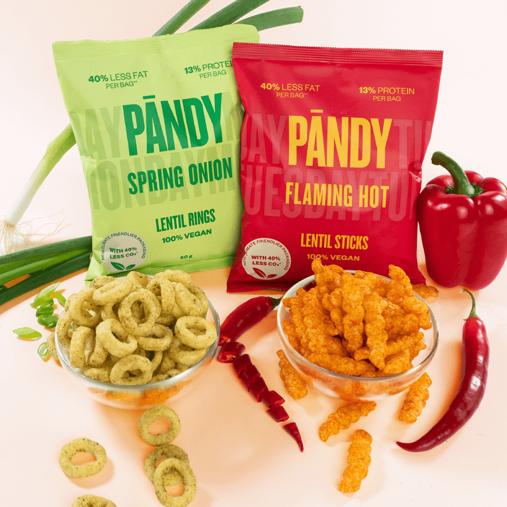Pändy Chips Spring Onion - 6x50g.