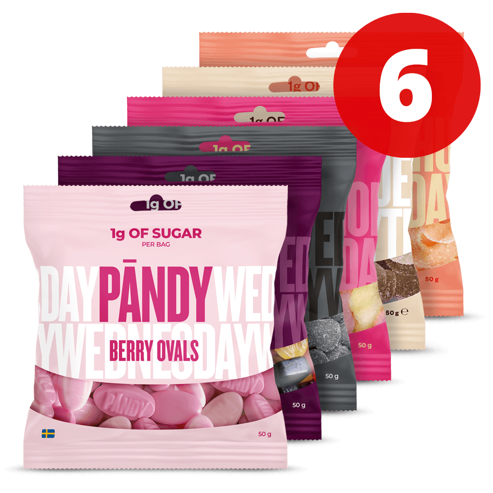 Pändy Candy Mixed - 6x50g.
