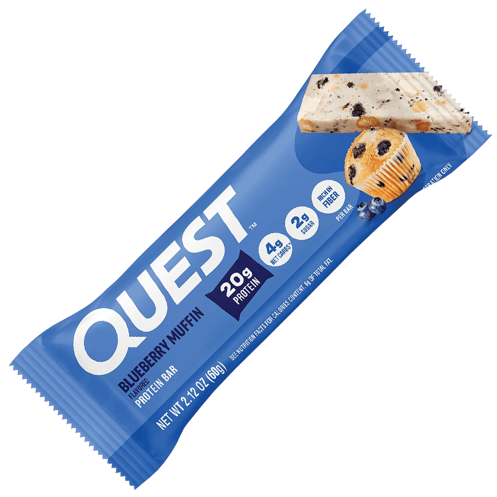 Quest Protein Bar Blueberry Muffin - 12x60g.