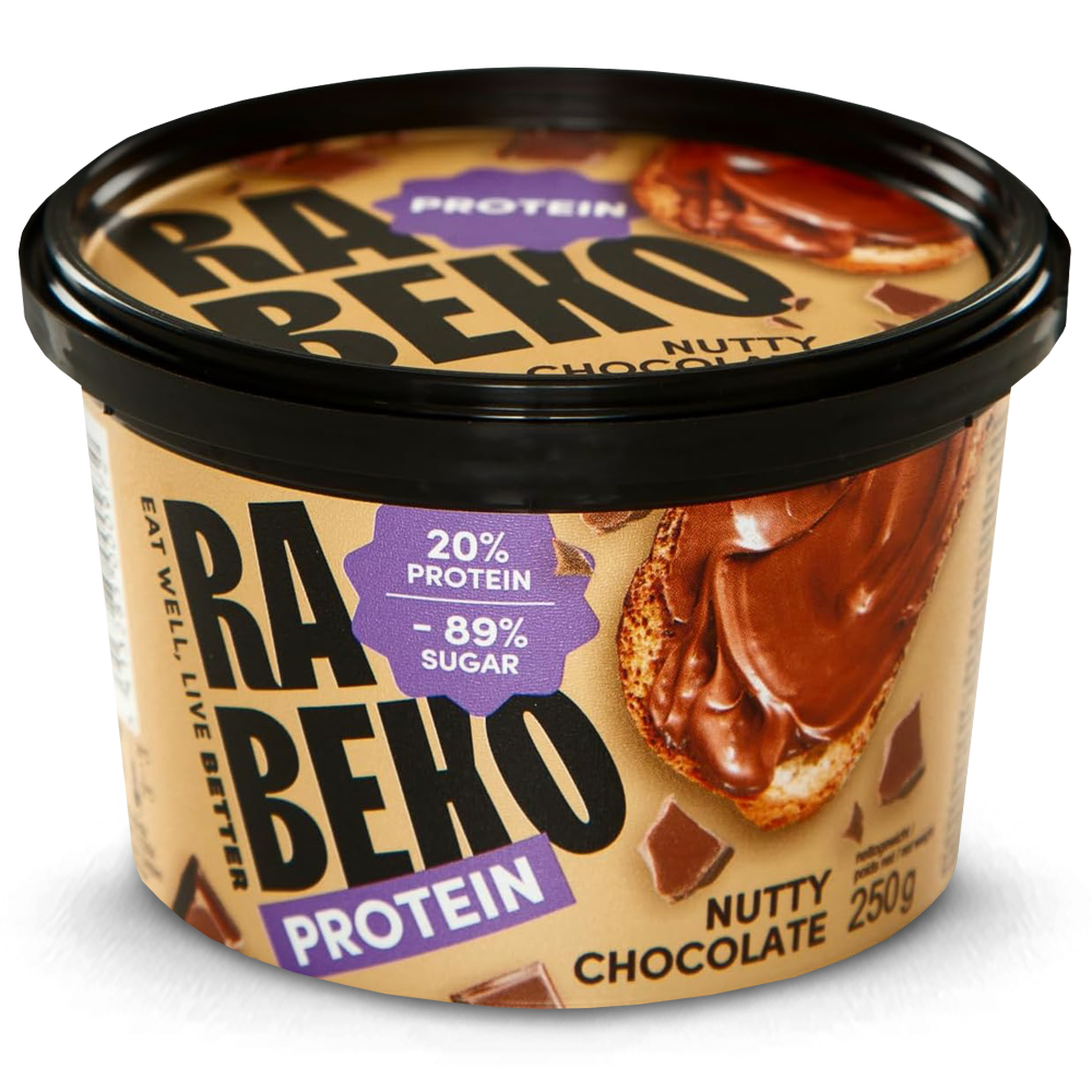 Rabeko Nutty Chocolate Protein Spread - 250g.