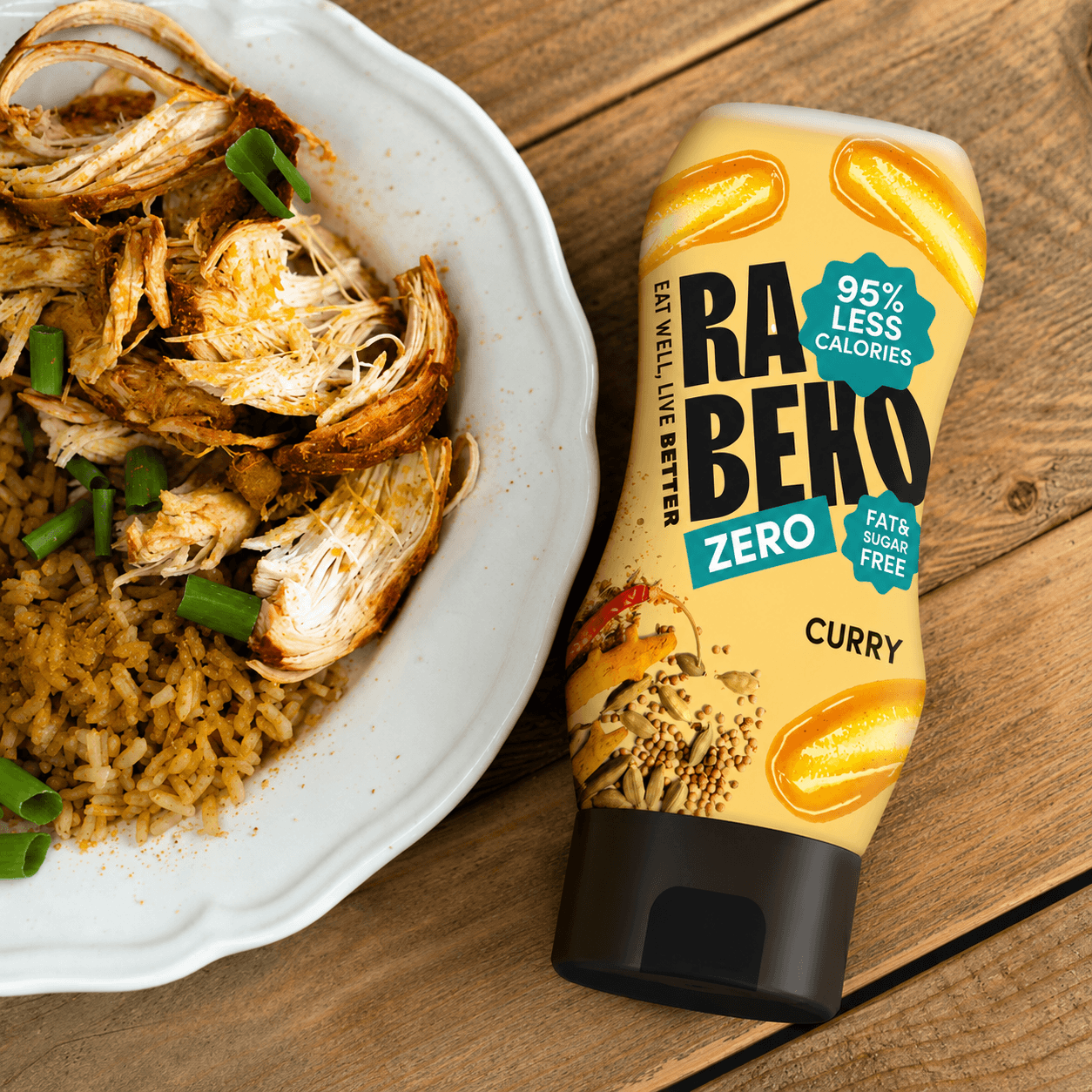 Rabeko Zero Curry Sauce - 350ml.