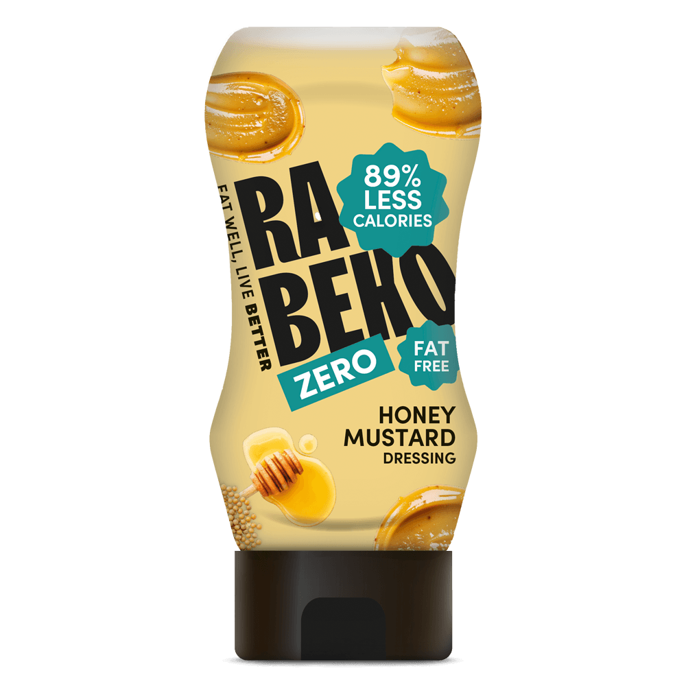 Rabeko Zero Honey Mustard Dressing - 350ml.