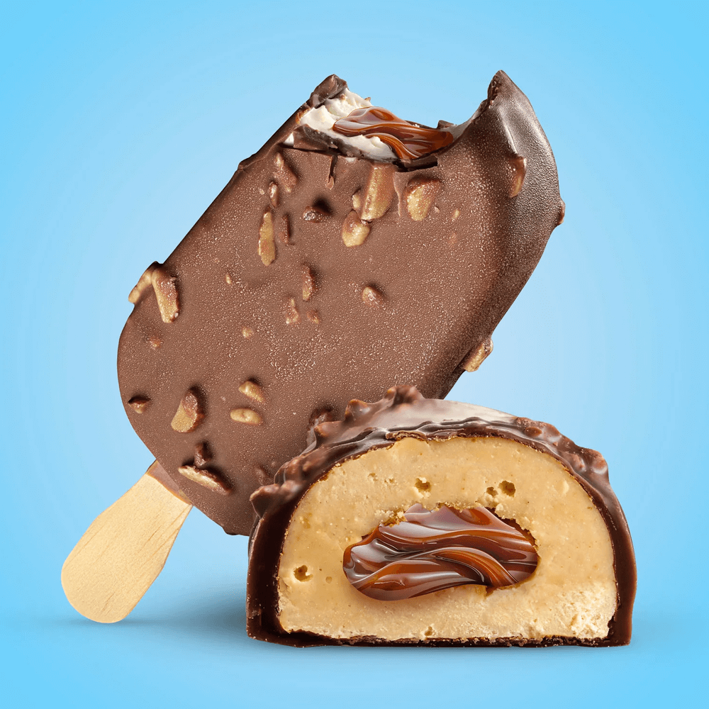 SNCK Protein Bar Caramel Pop - 10x55g.