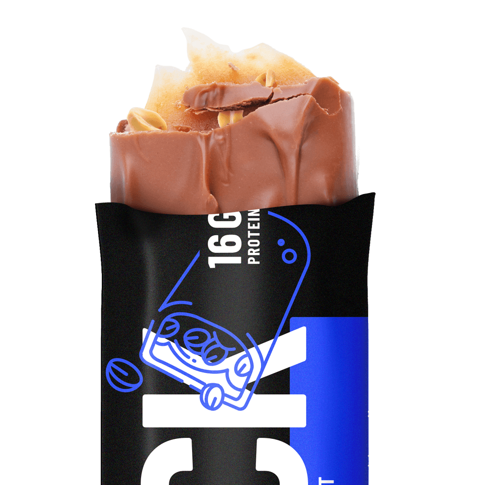 SNCK Protein Bar Peanut Twist - 10x55g.