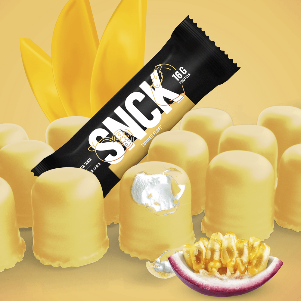 SNCK Protein Bar Summer Fluff - 10x55g.