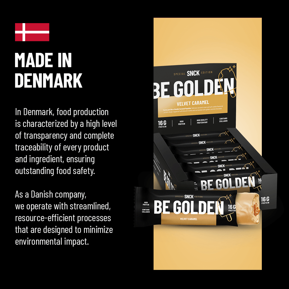 SNCK Protein Bar Be Golden - 10x55g.
