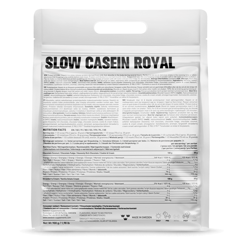 Casein Royal Chocolate Fudge - 900g.