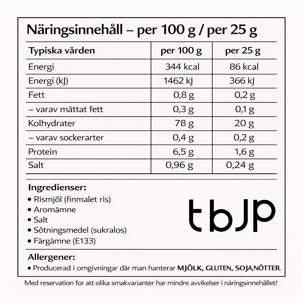 tbJP Cream Of Rice Chocolate Hazelnut - 2000g.