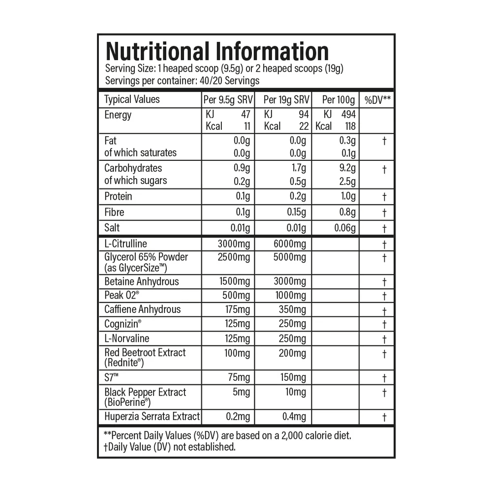 tbJP Pre-Workout Prepare Pro Sour Cherry - 40 serv.