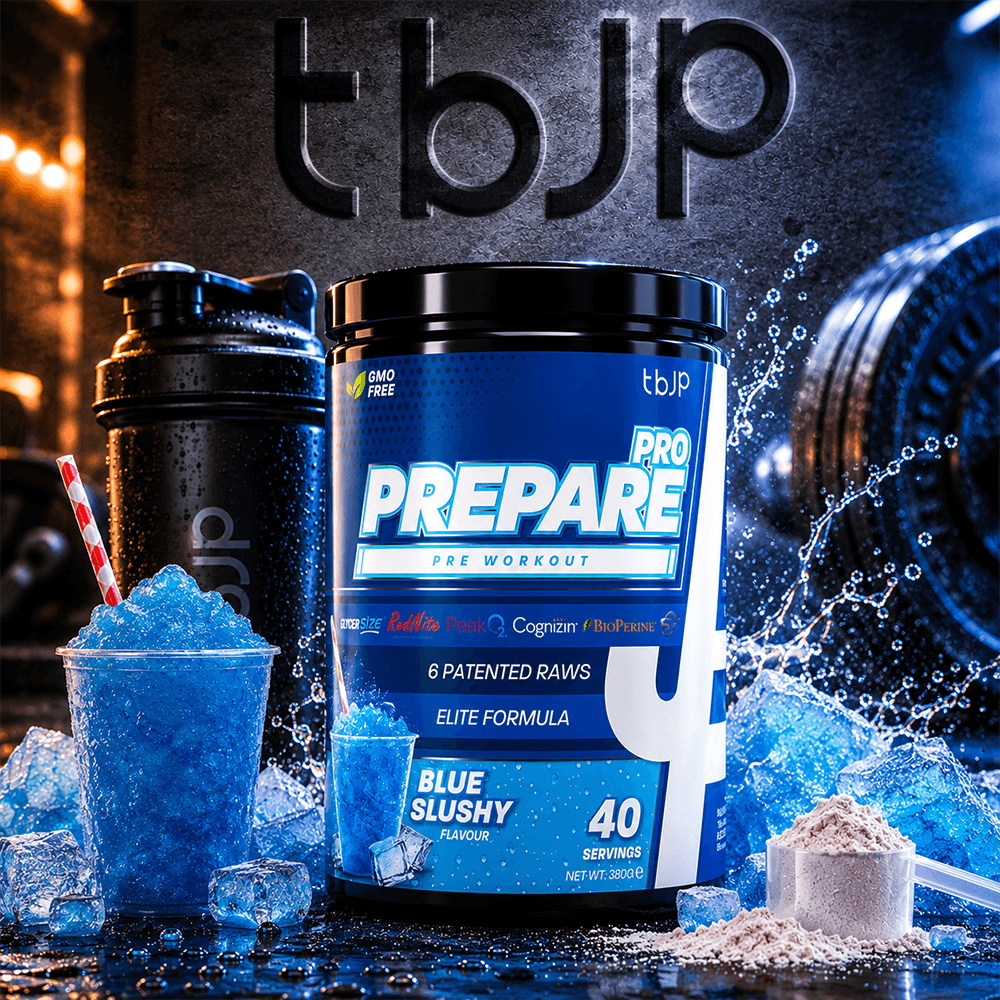 tbJP Pre-Workout Prepare Pro Blue Slushy - 40 serv.