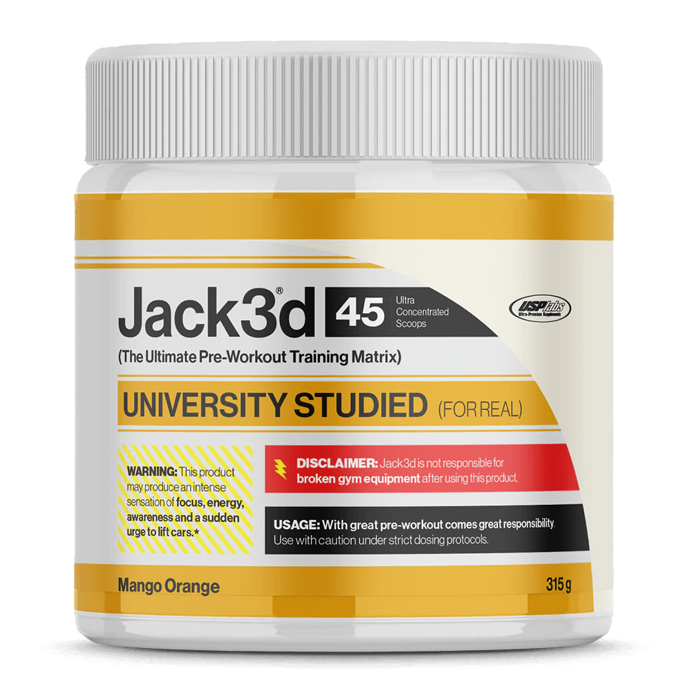Jack3d Advanced Pre-Workout Mango Orange - 45 serv. +FREE ENERGY DRINK