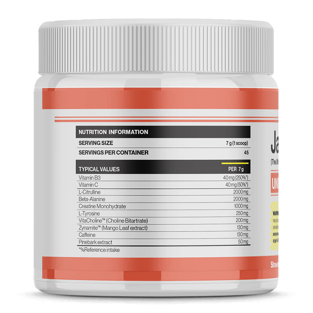 Jack3d Advanced Pre-Workout Strawberry Vanilla - 45 serv. +FREE ENERGY DRINK