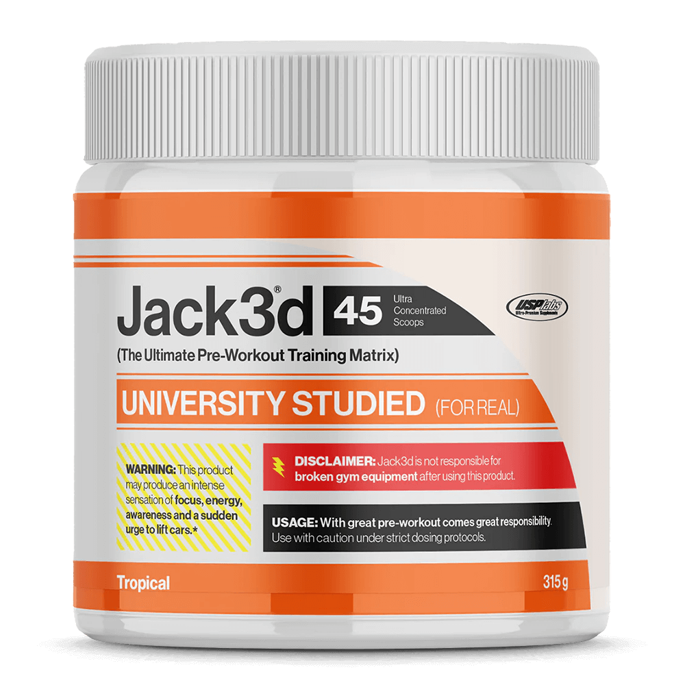 Jack3d Advanced Pre-Workout Tropical - 45 serv. +FREE ENERGY DRINK