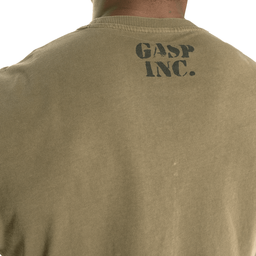 Basic Utility Tee - Washed Green