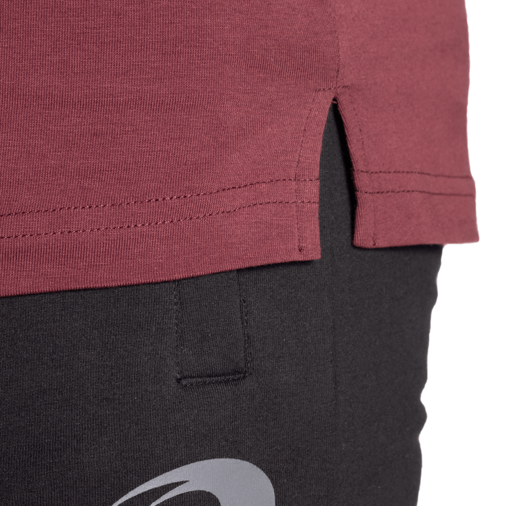 Classic Tapered Tee - Maroon