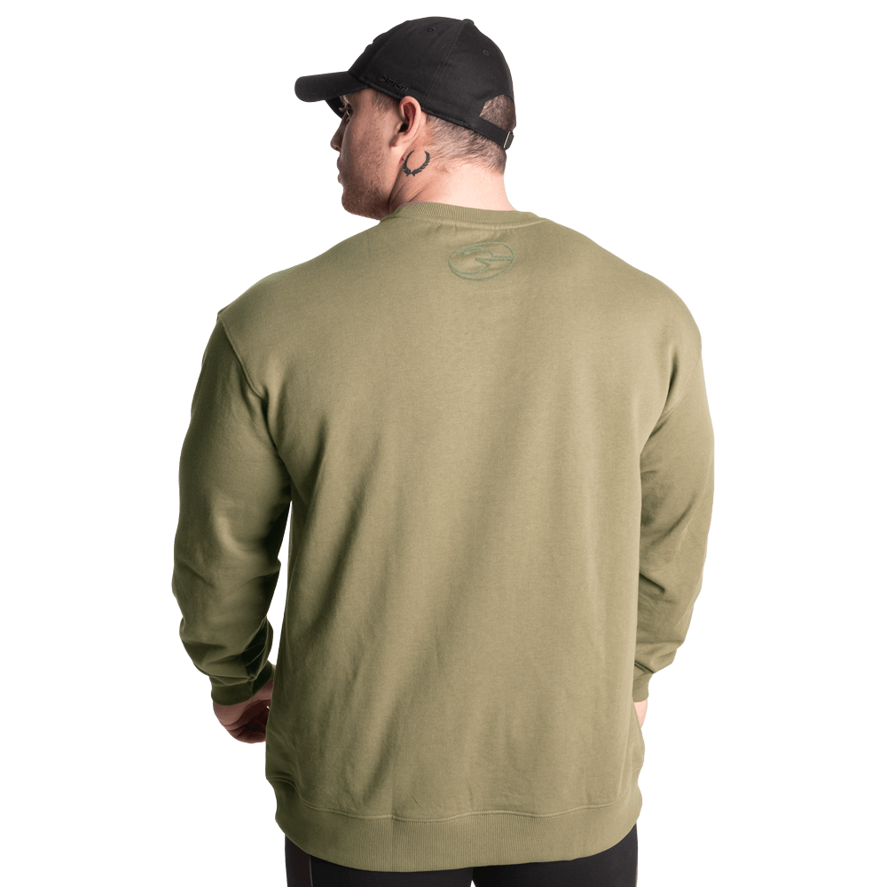 Division Crewneck - Washed Green
