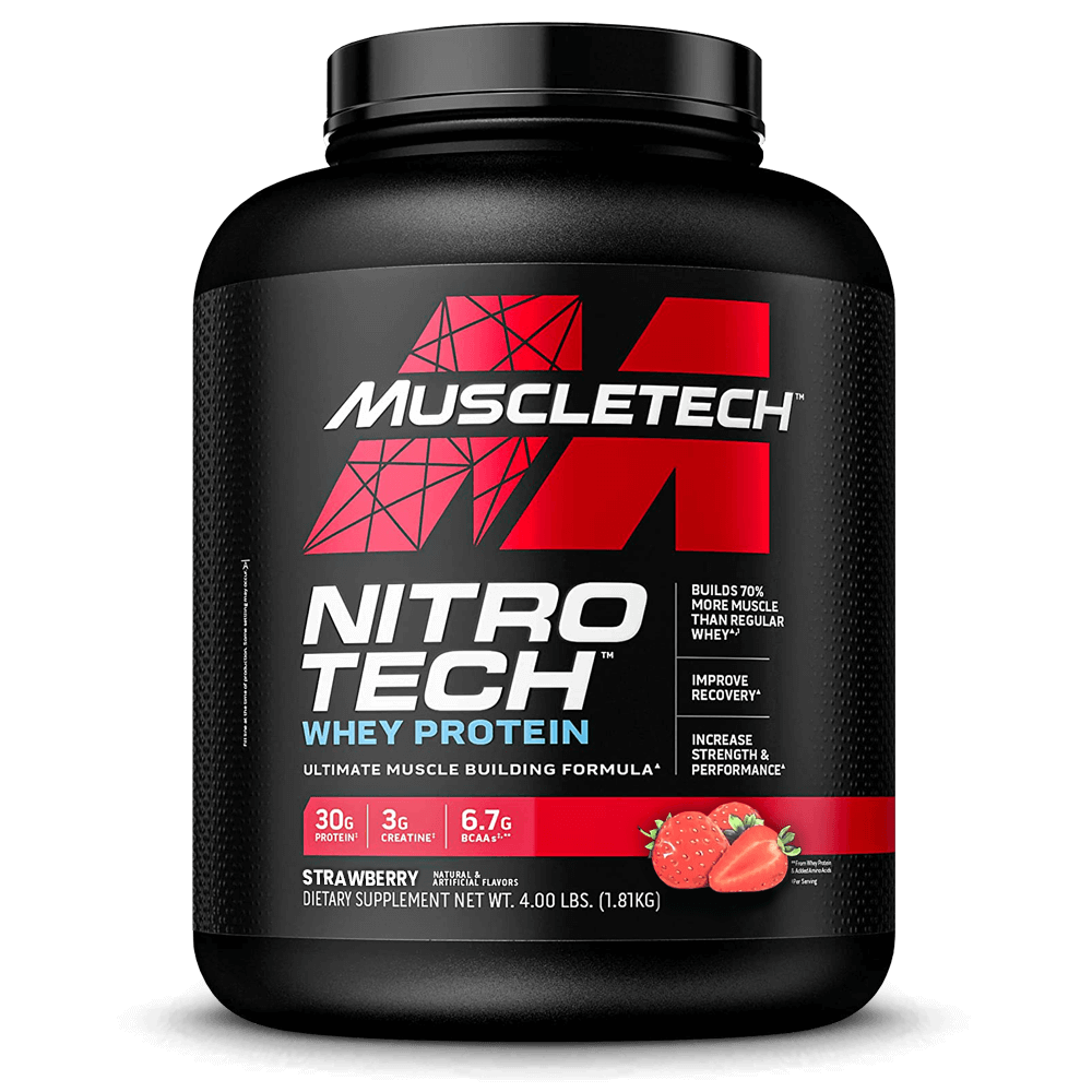Nitro-Tech Strawberry - 1800g.