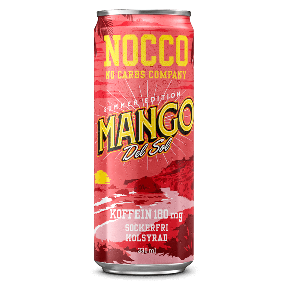 NOCCO BCAA Mango - 330ml. (inkl. SE pant)