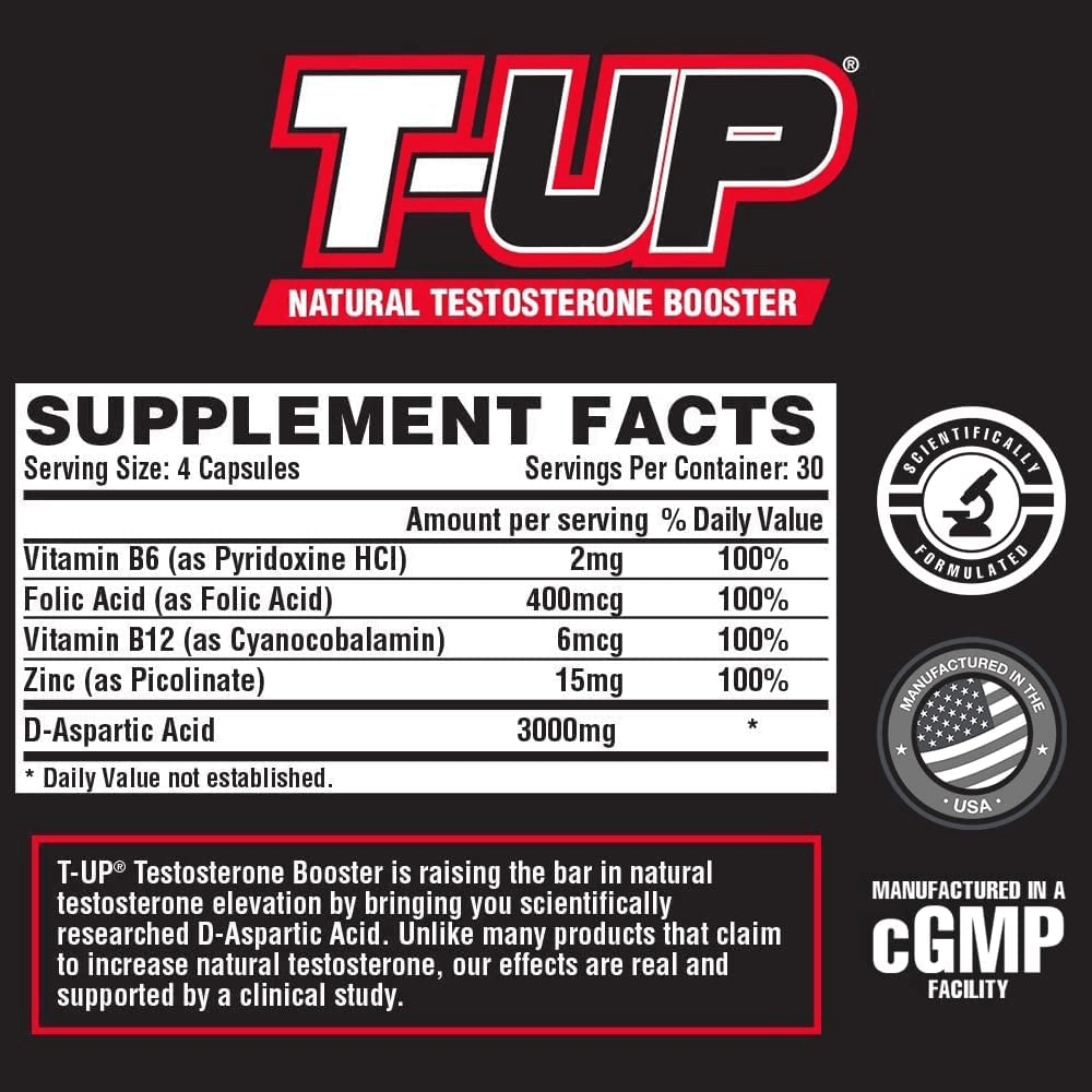 T-UP - 120 caps.