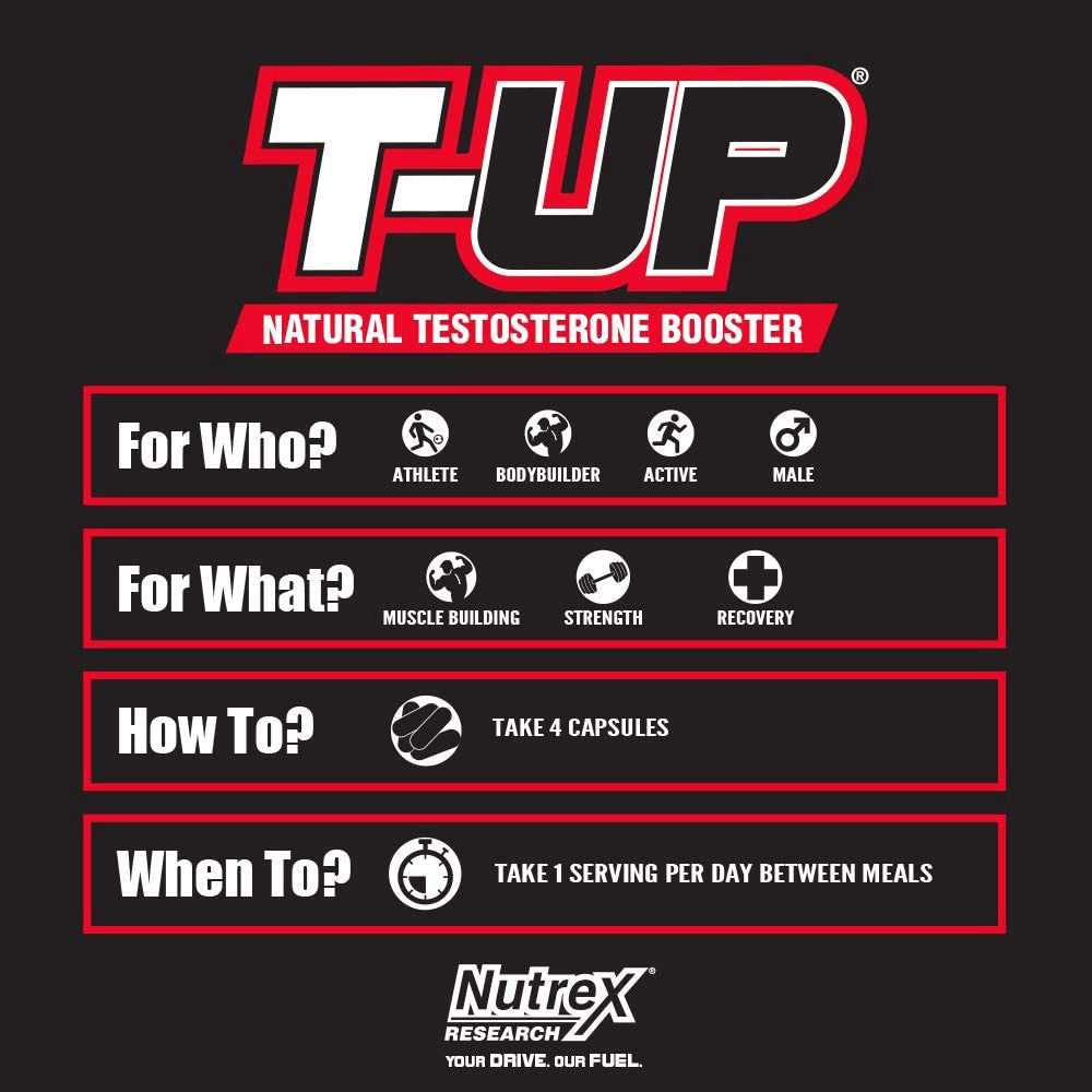 T-UP - 120 caps.