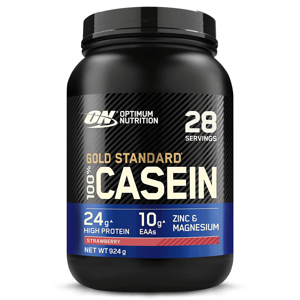 100% Gold Standard Casein Strawberry - 924g. (30/11-24)