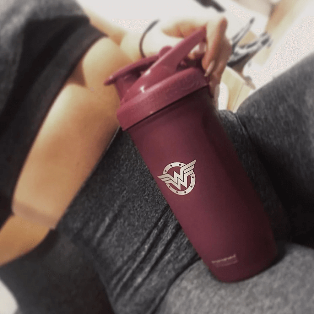 SmartShake Reforce Stainless Steel Wonder Woman - 900ml.