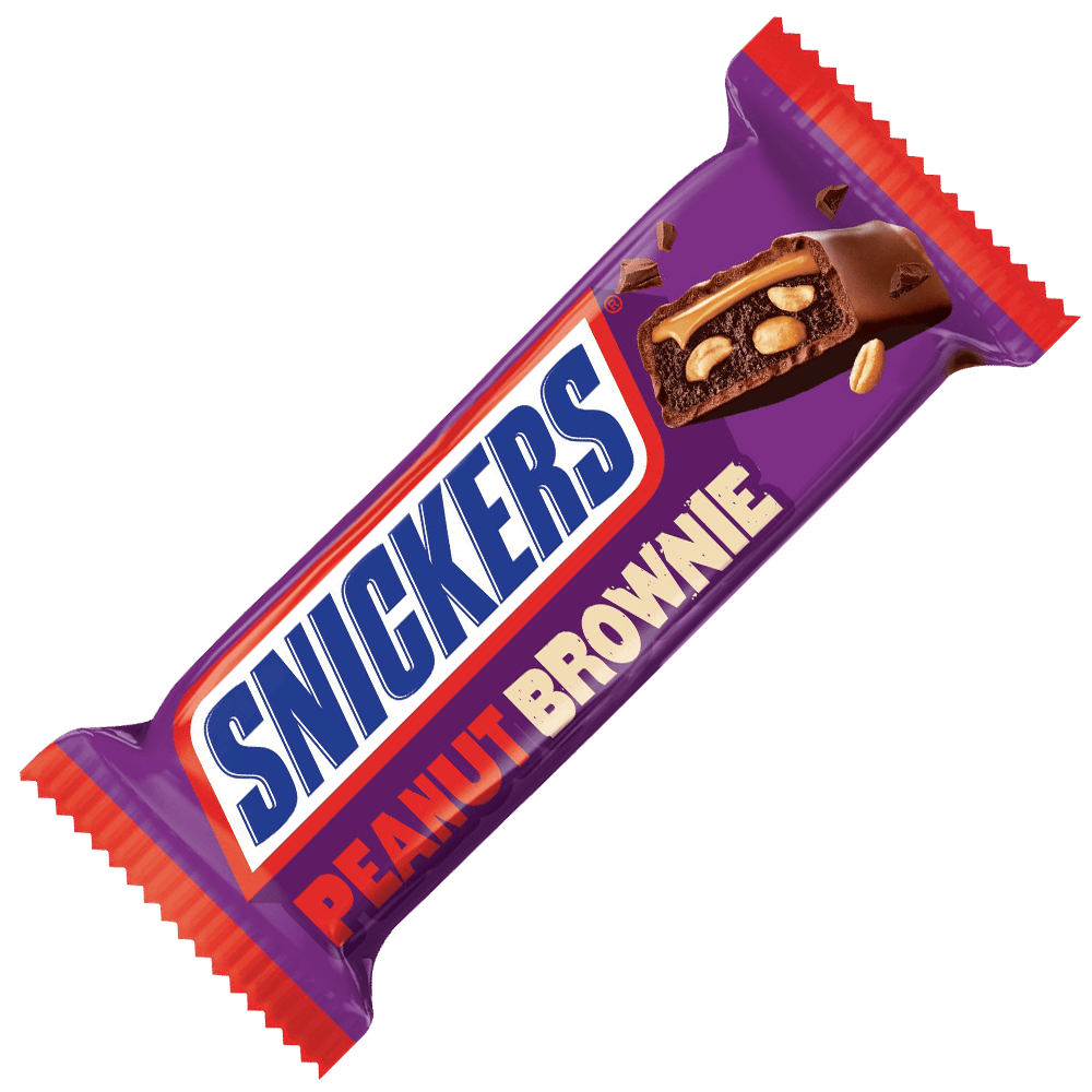 Snickers Hi-Protein Peanut Brownie - 10x50g.