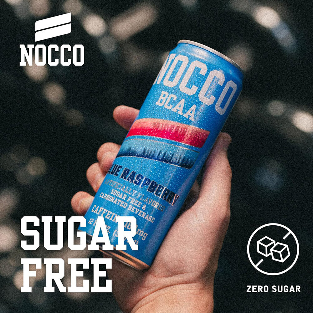 NOCCO BCAA Blue Raspberry - 330ml. (inkl. SE pant)